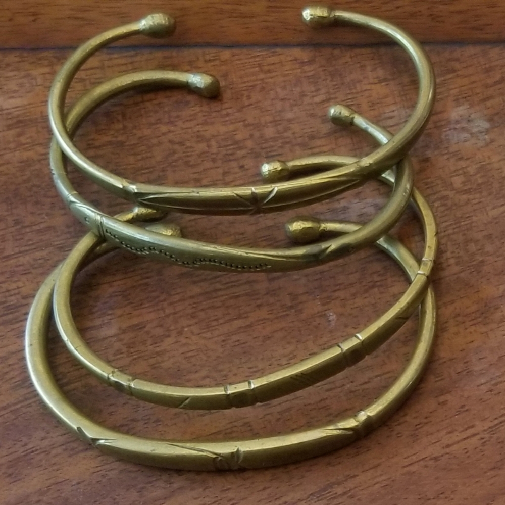 Set of 4 bracelets from India
